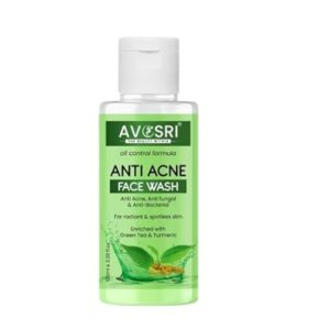 AVOSRI Anti-Acne Free Purifying Facewash, Neem-Tulsi enriched face wash for acne-prone & oily skin, 100 ml (1, Pack of 1)